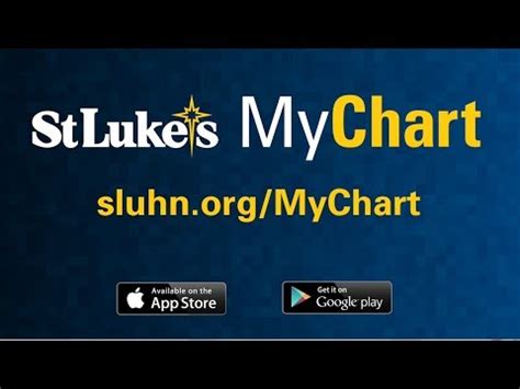 my st. lukes|st lukes health my chart.